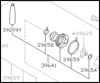 Factory CV Axle Boot Repair Kit, Outer, 84-87 300ZX (Z31) Non-Turbo