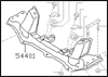 Factory Front Crossmember, 84-86 300ZX (Z31) Turbo