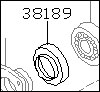 Factory Front Differential Seal, R-200, 7/90-7/91 300ZX (Z32) Non-Turbo