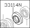 Factory Front Differential Seal, R-200, 74-89 260Z-280Z-280ZX-300ZX (Z31)