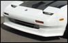 JDM Style Front Lip, Gloss Carbon Fiber, 87-89 300ZX (Z31)