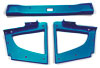Quarter Window Trim Set, Blue, 70-73 240Z