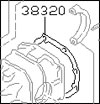 Factory Differential Cover Gasket, R-200, 90-96 300ZX (Z32) Non-Turbo