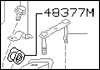 Factory Steering Rack Bushing, Left, 84-86 300ZX (Z31)