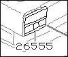 Factory Tail Light Assembly, Left, 85-86 300ZX Turbo