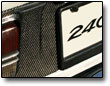 Tail Light Panel Set, Carbon Fiber, 70-73 240Z