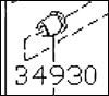 Factory Shift Lever Bushing, 8/73*-83 w/ Automatic Trans.