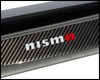 NEW! 'nismo' Logo Carbon Fiber Door Kick Plate Set, 09-20 370Z, 23-26 Nissan Z®