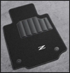 NEW! Factory Option Logo Floormats, 23-26 Nissan Z®