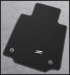 NEW! Factory Option Premium Metal Logo Floormats, 23-26 Nissan Z®