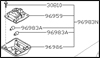Factory Map Light, 84-89 300ZX (Z31)