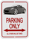 370Z Roadster Parking Only Sign