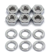Chromed Strut Mounting Insulator Hardware, Half Set, 70-78 240Z-260Z-280Z