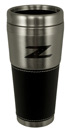 Clearance! Stainless & Leather 350Z "Z" Logo Travel Coffee Mug