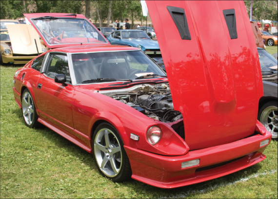 Motorsport Auto - The Z Store - Custom Hood Duct Kit, 79-81 280ZX