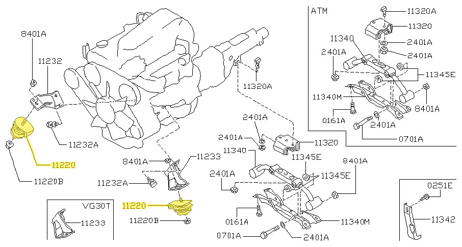 Motorsport Auto - The Z Store - Engine Mount Insulator, 84-89 300ZX