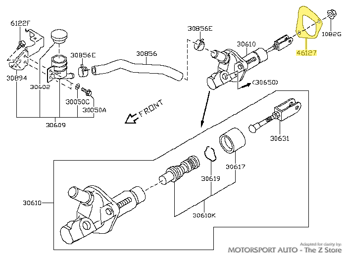 Nissan / Infiniti Nissan OEM Concentric Slave Cylinder CSC