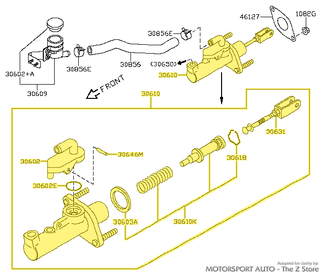 Motorsport Auto - The Z Store - Factory Concentric Slave Cylinder