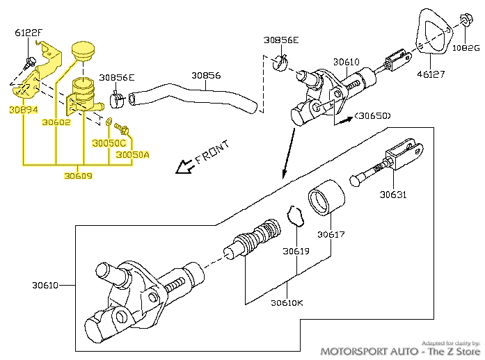 【冬バーゲン★特別送料無料！】 Motorsport Auto - The Z Store - Factory Clutch Reservoir その他