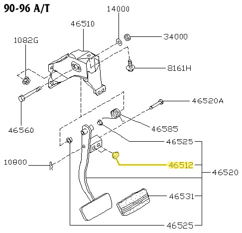 Motorsport Auto - The Z Store - Factory Throttle/Clutch/Brake