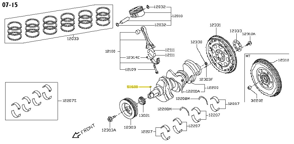 Motorsport Auto - The Z Store - Factory Crankshaft Pulley