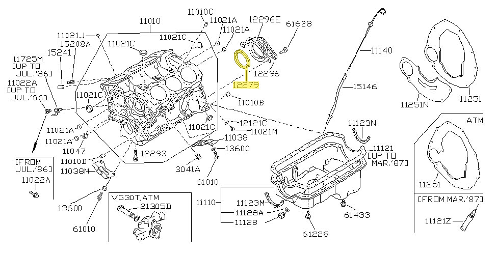 Motorsport Auto - The Z Store - Factory Crankshaft Seal