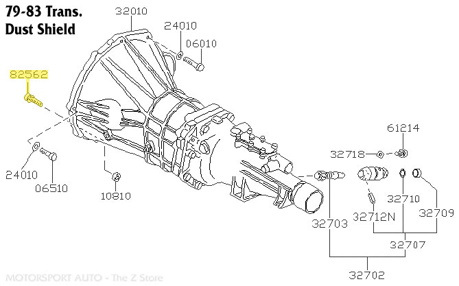 Motorsport Auto - The Z Store - Factory Differential Cover Plate