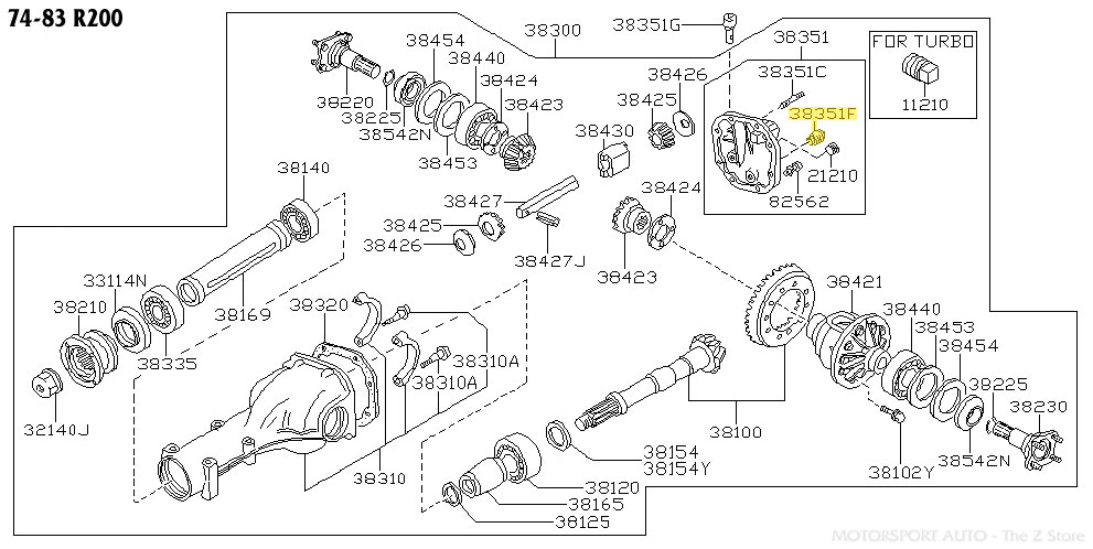 keropigページ Motorsport Auto - The Z Store - Factory Driveline Drain Plug