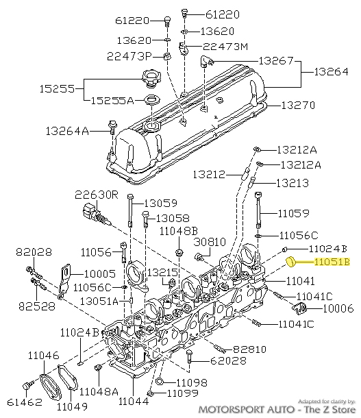 Motorsport Auto - The Z Store - Factory Freeze Plug, Cylinder Head