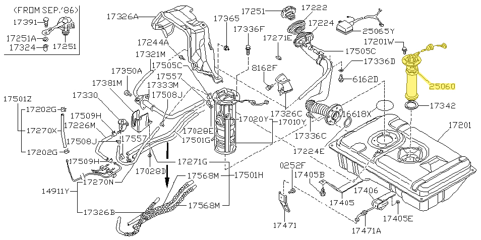 Motorsport Auto - The Z Store - Factory Fuel Tank Sending Unit
