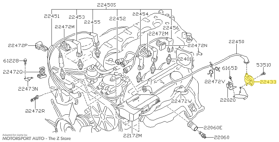 Motorsport Auto - The Z Store - Factory Ignition Coil, 7/83-7/87
