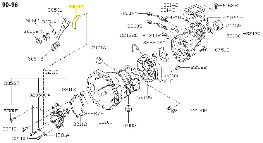 Motorsport Auto - The Z Store - Factory Retaining Spring, Clutch