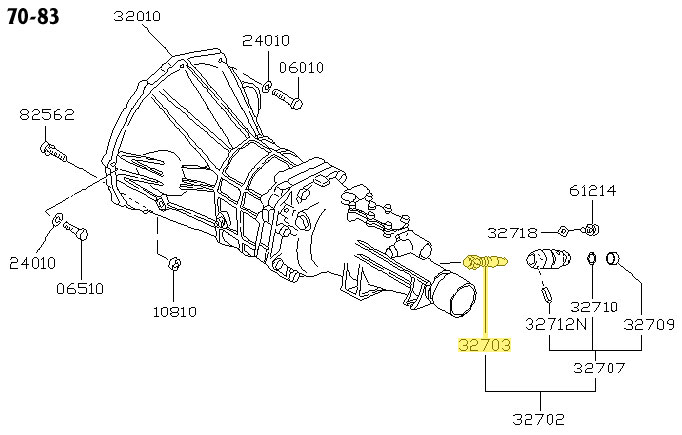 Motorsport Auto - The Z Store - Factory 21-Tooth Speedometer