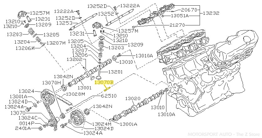Motorsport Auto - The Z Store - Factory Stud, Timing Belt