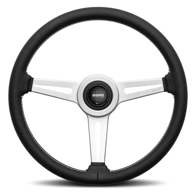 Amazon.com: Momo QRK35BK0B Quark Black 350 mm Urethane