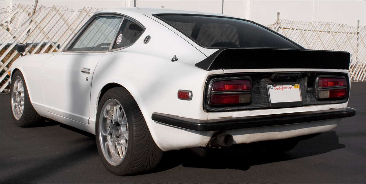 JDM MS 3-Piece Ducktail Spoiler Wing For Datsun S30 240z 260z 280z Fairlady Z