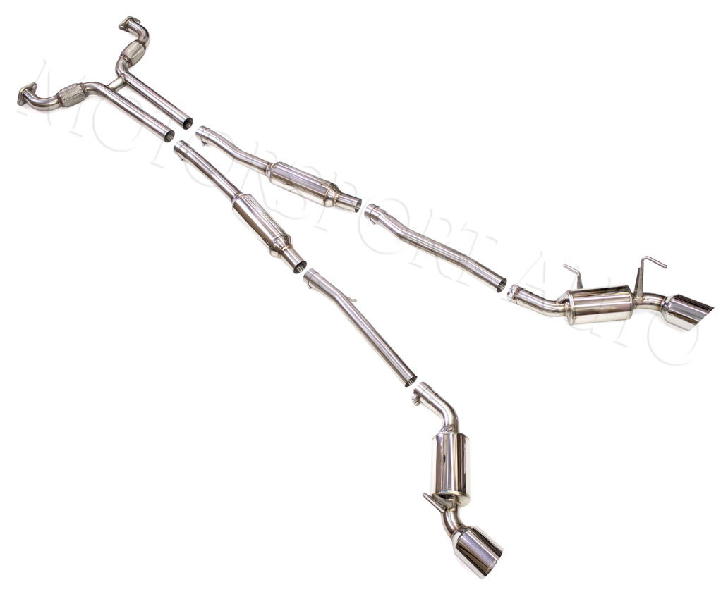 パーツ ystt 03-09 Nissan 350Z Z33 Straight Pipe Section for Y-Pipe