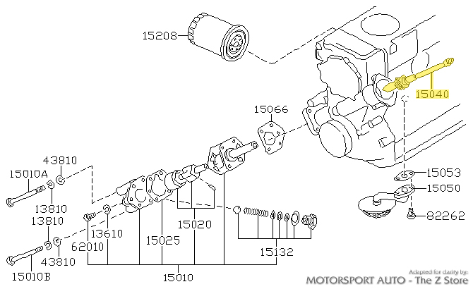 Motorsport Auto - The Z Store - Factory Oil Pump Drive