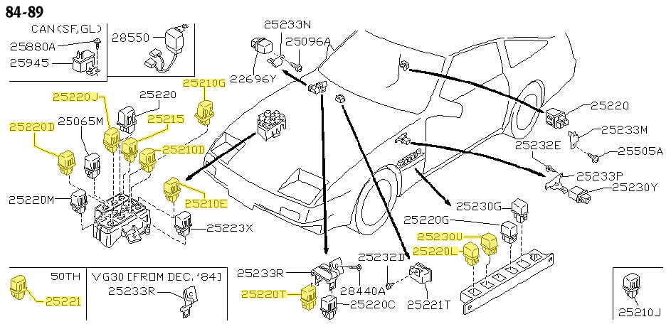 Motorsport Auto - The Z Store - Factory 4-Prong Relay, Multi