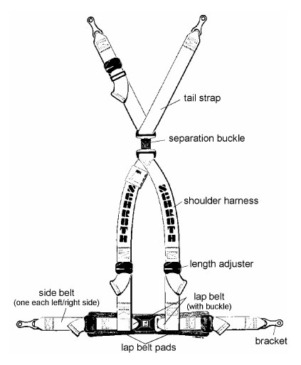 Motorsport Auto - The Z Store - Schroth Four Point Custom Harness