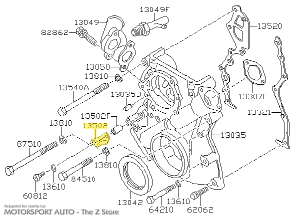 Motorsport Auto - The Z Store - Factory Timing Indicator Tab, 80
