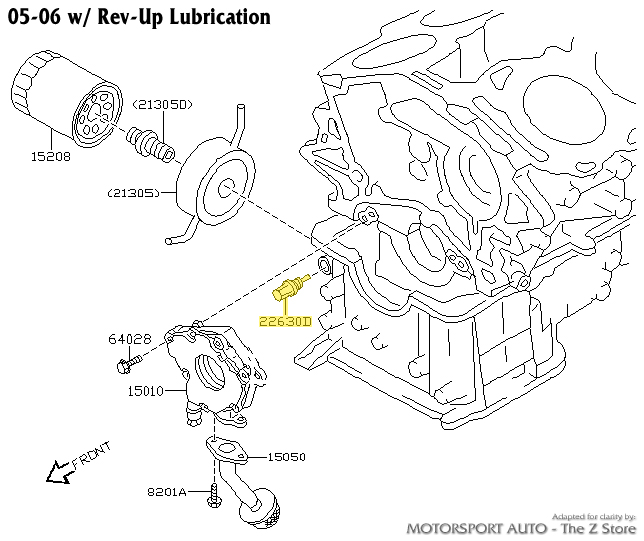 Motorsport Auto - The Z Store - Factory Water Temperature Sensor