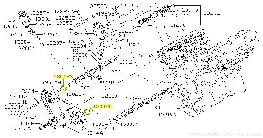 アッキ様 Motorsport Auto - The Z Store - NEW! Replacement Camshaft Seal, 84