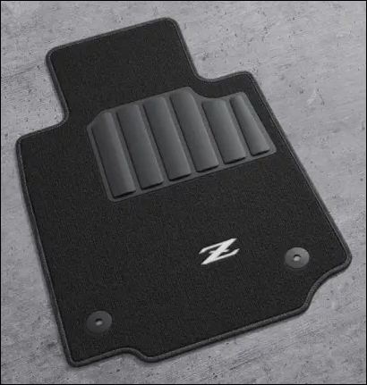 Motorsport Auto - The Z Store - NEW! Factory Option Logo Floormats
