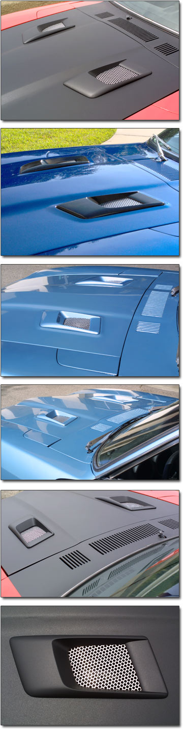 Custom Z Hood Vent Kit, 70*-78 240Z-260Z-280Z