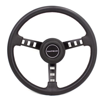 Datsun Competition Steering Wheel, "Datsun", 70-83 240Z-260Z-280Z-280ZX