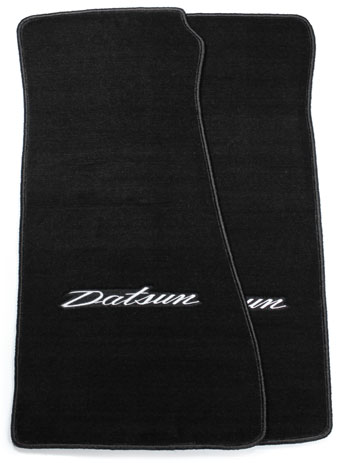 Datsun Script Floor Mats, 70-8/74 240Z-260Z