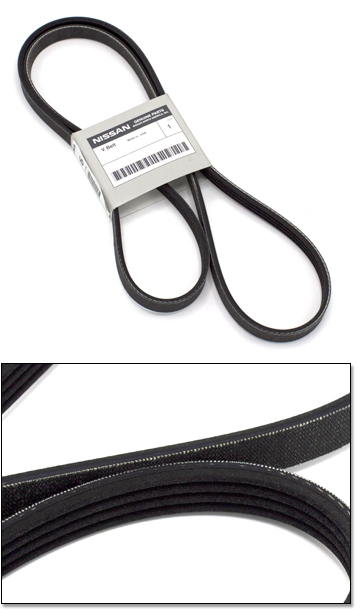 Factory Air Conditioning Belt, 8/86-89 300ZX Non-turbo
