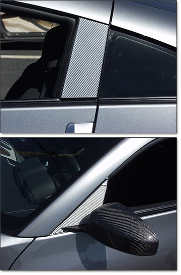 Dual Pillar Trim Kit, 03-08 350Z