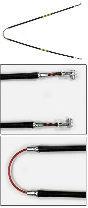 Reproduction Emergency Brake Cable, 70-73 240Z